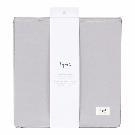 Tárolódoboz 3 SPROUTS - Szürke