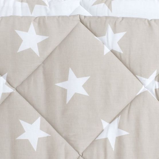 Teepee - bézs színű, csillagokkal