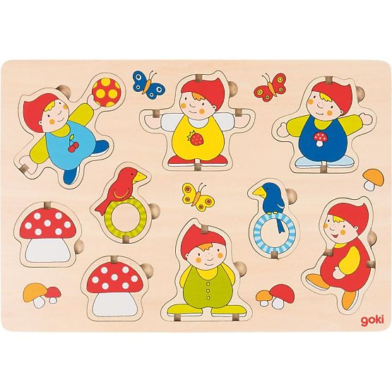 Térbeli puzzle törpék