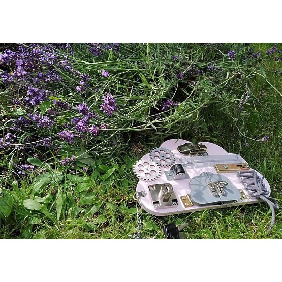 Tevékenység tábla - Felhő - rózsaszín