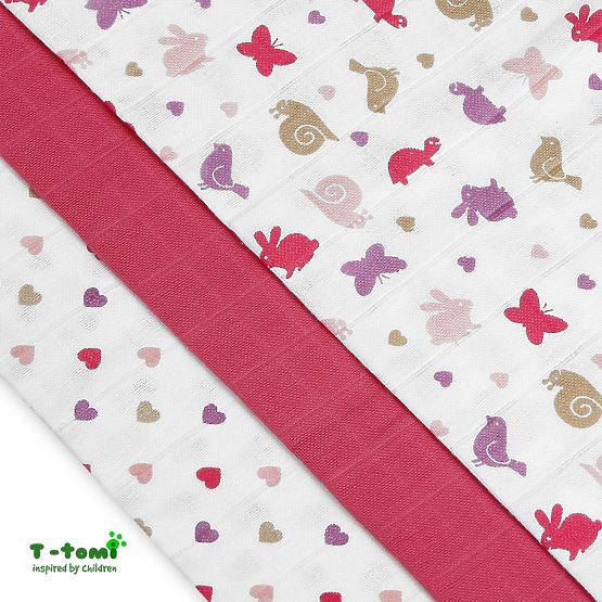 Textil tetra mintás pelenka - TOP MINŐSÉG