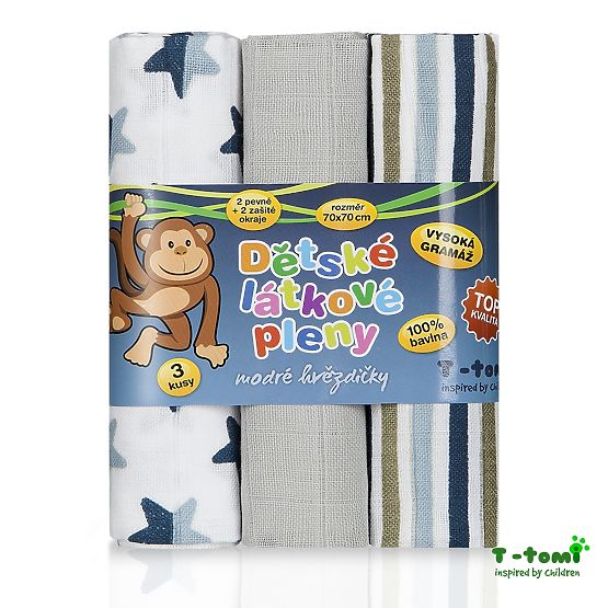Textil tetra mintás pelenka - TOP MINŐSÉG