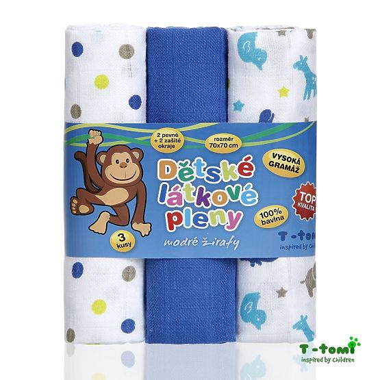 Textil tetra mintás pelenka - TOP MINŐSÉG