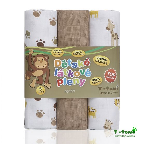 Textil tetra mintás pelenka - TOP MINŐSÉG