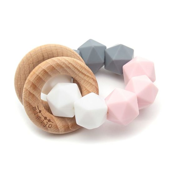 Tina szilikon harapós csörgő