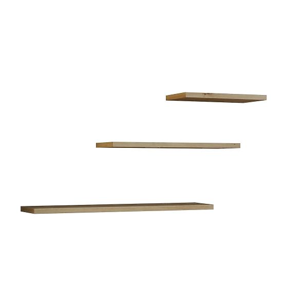 TOBI 3P ARTISAN TÖLGY FALI POLCOK