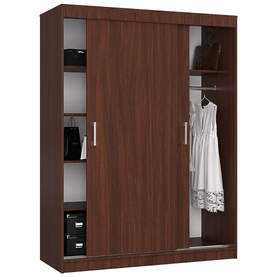 TOLÓSZEKRÉNY 150 cm CLP MONO WENGE