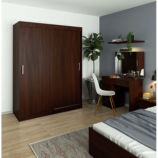 TOLÓSZEKRÉNY 150 cm CLP MONO WENGE