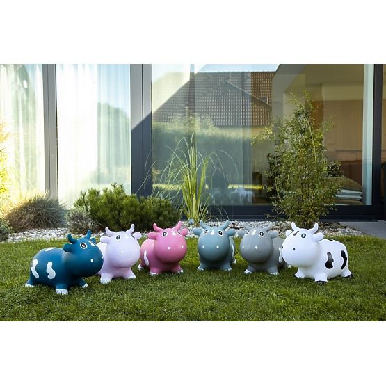 Ugró tehén KIDZZFARM - Rózsaszín