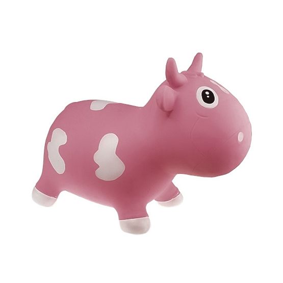 Ugró tehén KIDZZFARM - Rózsaszín
