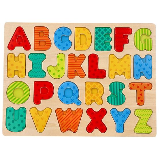 Új fa puzzle Ábécé - betűs kirakó
