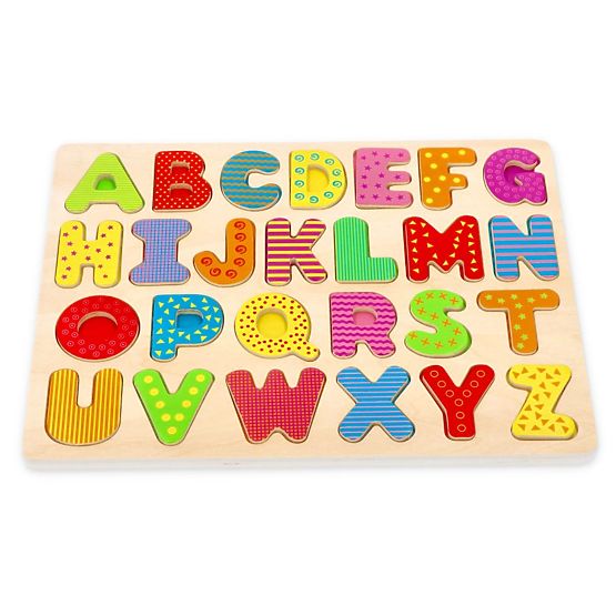 Új fa puzzle Ábécé - betűs kirakó
