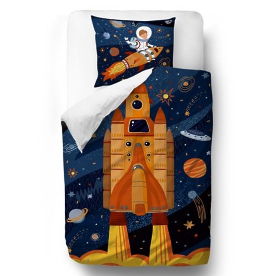 Úr. Little Fox Bedding Shuttle - takaró 100 x 130 cm párna: 60 x 40 cm