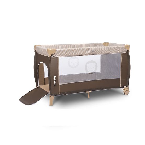 Utazóágy LIONELO Sven plusz - barna