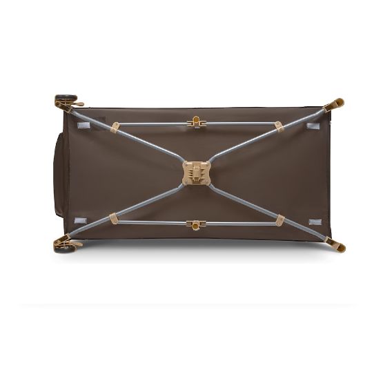 Utazóágy LIONELO Sven plusz - barna