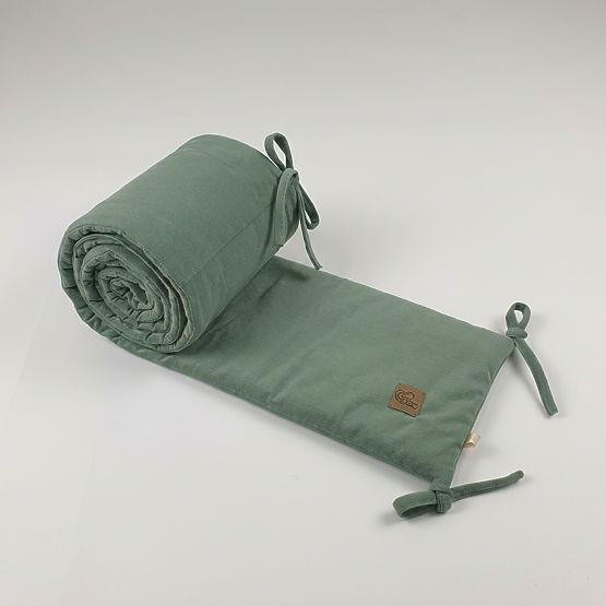 Védő rácsvédő kiságyhoz - zöld