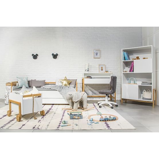 Viktor íróasztal - fehér