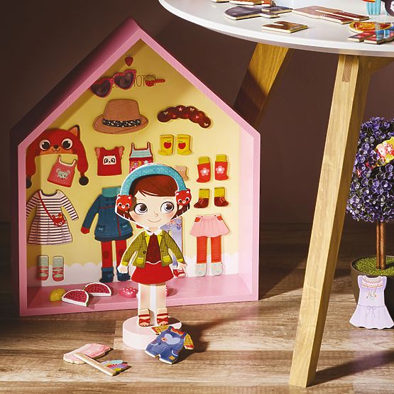 Vilac Chloe Mágneses Öltöztetős Puzzle