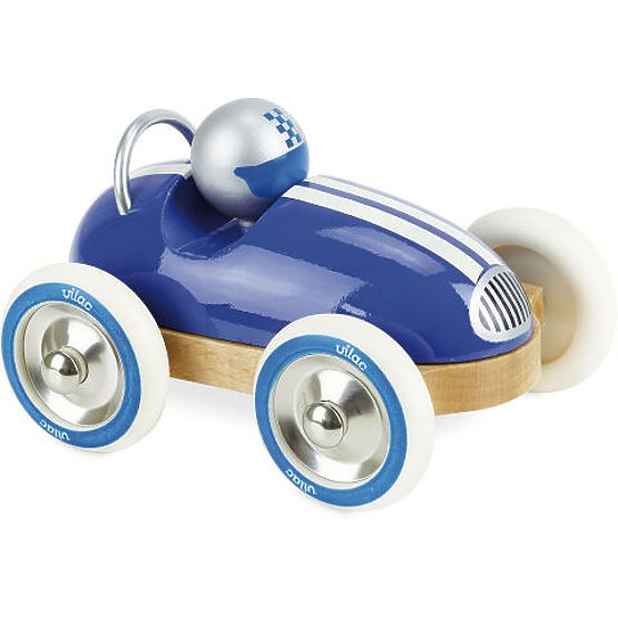 Vilac Fa Roadster vintage kék autó