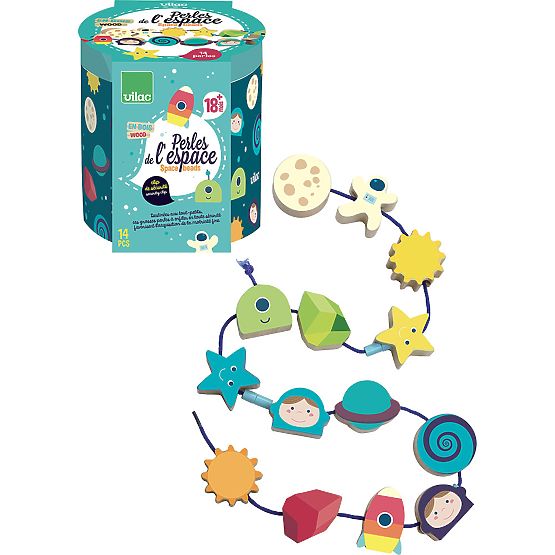 Vilac Űrbéli fűzhető formák