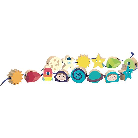 Vilac Űrbéli fűzhető formák