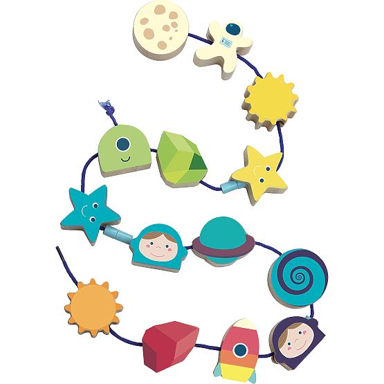 Vilac Űrbéli fűzhető formák