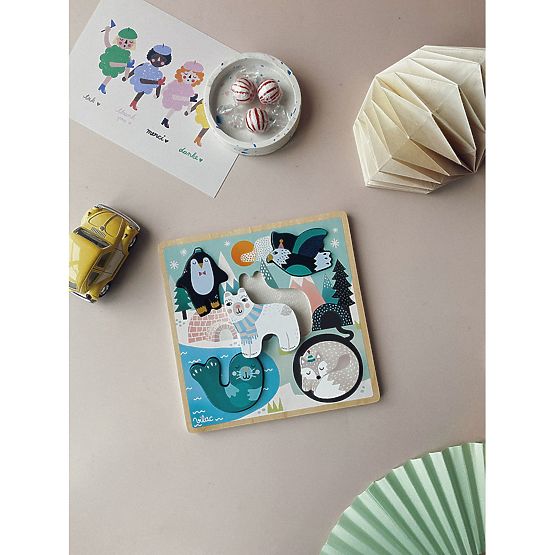 Vilac Szenzoros puzzle Ice