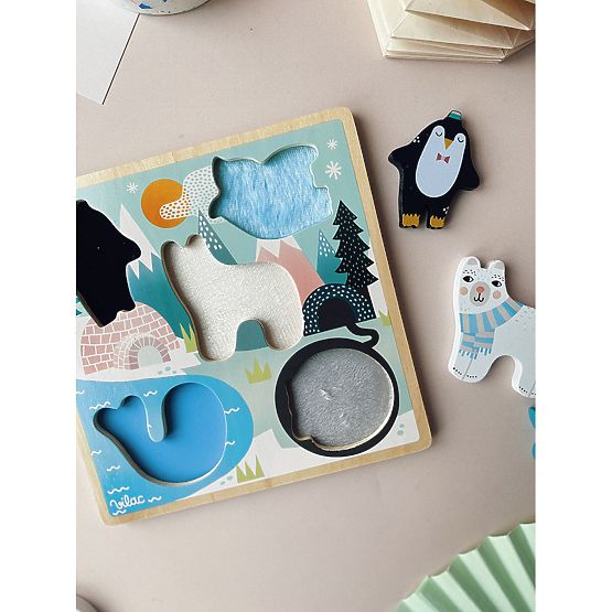 Vilac Szenzoros puzzle Ice