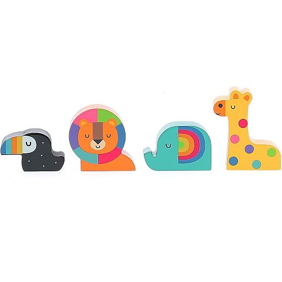 Vilac Színes állatos vonat Andy Westface-től