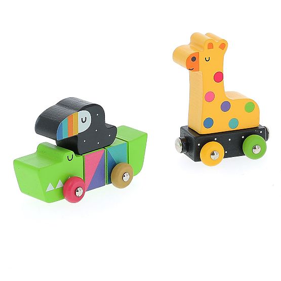 Vilac Színes állatos vonat Andy Westface-től