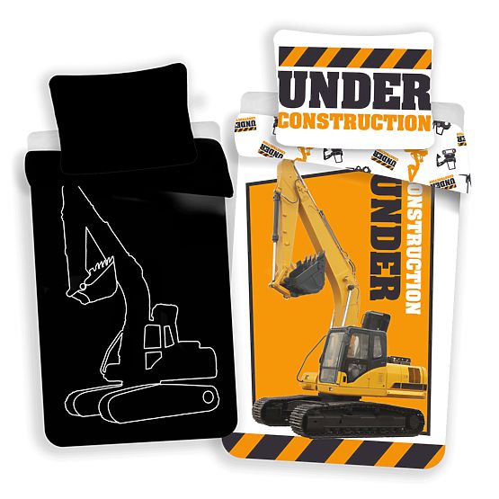 Világító hatású ágynemű Bagr 140 x 200 cm + 70 x 90 cm