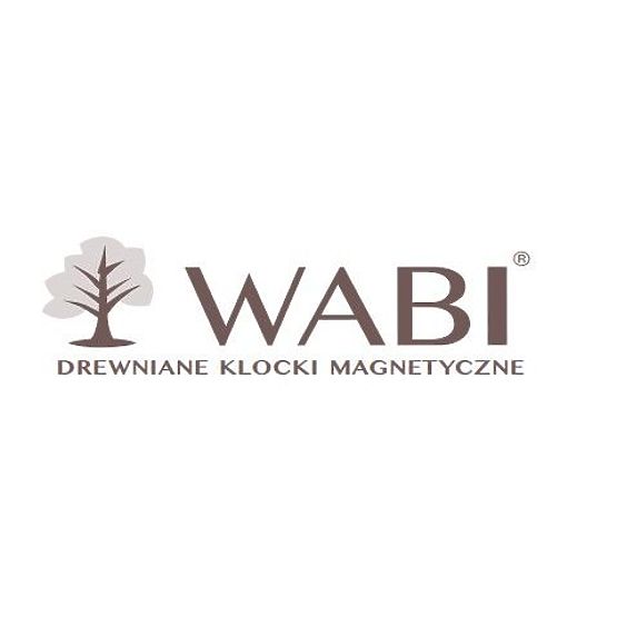WABI fa-mágneses kockák, 40 elem