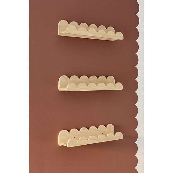 WAVE polc - természetes