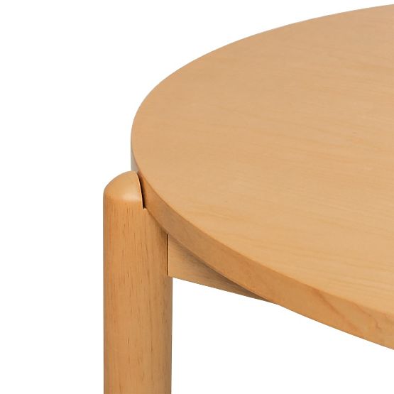 Yoko étkezőasztal 110,5 cm, kerek, természetes