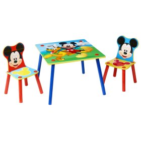 Childrens asztal  székek Mickey Mouse