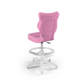 Ergonomikus, 119-142 cm magasságra állítható íróasztal gyerekeknek - rózsaszín, ENTELO