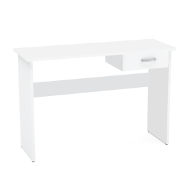 Egyszerű fehér íróasztal