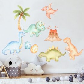 Fali matricák - Dinoszauruszok, Housedecor