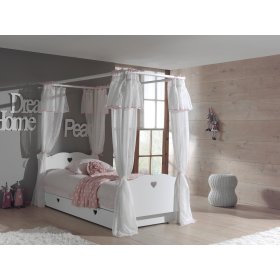 Gyermekek ágy Amori  fedett 200x90 cm, VIPACK FURNITURE