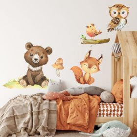 Fali matricák - Meda és barátai XL, Housedecor