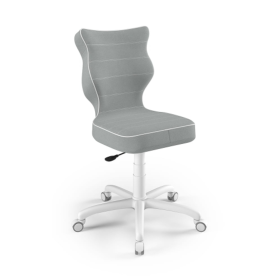 Ergonomikus íróasztal szék 159-188 cm magasságra állítható - szürke, ENTELO