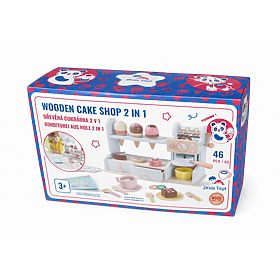 2Kids Toys 2 az 1-ben Fa Cukrászda