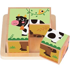 2Kids Toys Fa Játék Kockák Farm 2