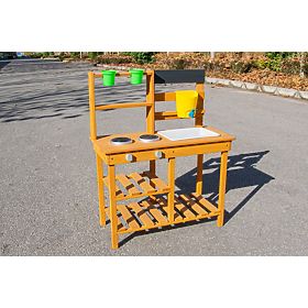 2Kids Toys Fa kerti konyha mosogatóval, 2Kids Toys