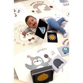 2Kids Toys Játékszőnyeg Állati Parti 9 darab