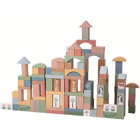 2Kids Toys Safari állatos kockák 120 db, 2Kids Toys