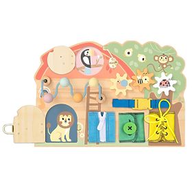 2Kids Toys Tevékenységi tábla Állatos házikó
