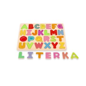 Fa kirakós ábécé - nagy betűkkel