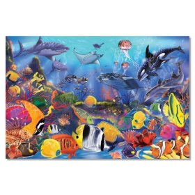 Padló puzzle víz alatti világ 48 darab, Melissa & Doug