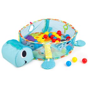 Oktatási játék takaró labdákkal - teknős, EcoToys